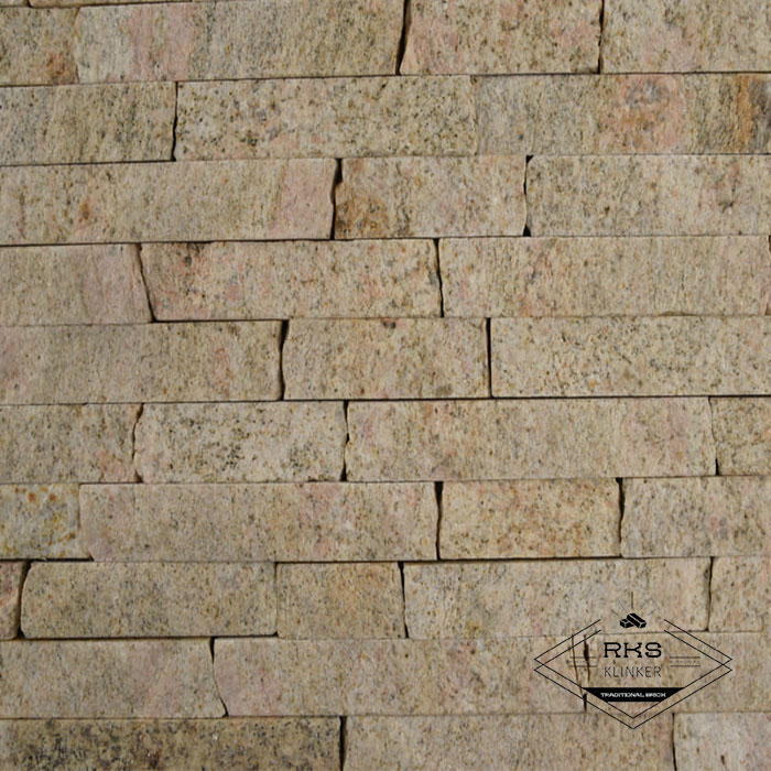 Фасадный камень Полоса - Гранит Imperial Gold в Орле
